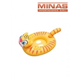 INFLABLE TIGRE PARA BEBE 70 CM X 45 CM.