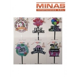 CARTELES PARA TORTA  DE CUMPLEAOS 6 DISEOS