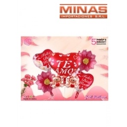 GLOBO 5 PCS TE AMO MAM