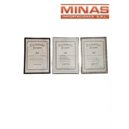 PORTARRETRATO A4 , 3 COLORES.