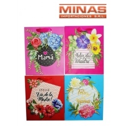 BOLSA DE REGALO PARA MAMA 24 X 20 CM