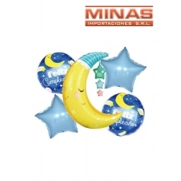 GLOBOS PARA CUMPLEAOS 5 PCS