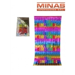 CORTINA PARA CUMPLEAOS 100 CM X 200 CM