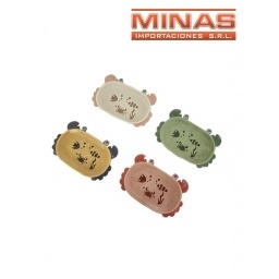 JABONERA DE PLSTICO VARIOS COLORES