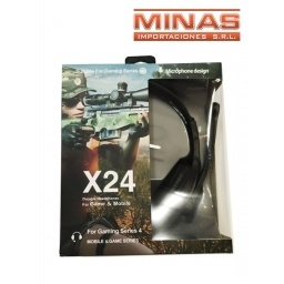 AURICULAR CON MICROFONO MOBILE  GAME.