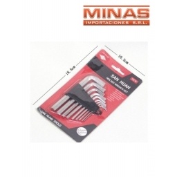 LLAVES ALLEN X 9 PCS.