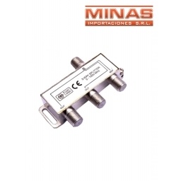 DERIVADOR TV CABLE DE 3 SALIDAS