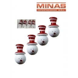 ADORNO DE NAVIDAD 4 PCS