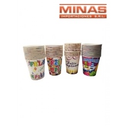 VASO PARA CUMPLEAOS 10PCS