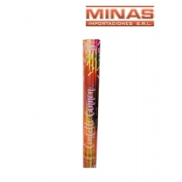 TUBO LANZA CONFETTI ROSA GOLD X 40 CM.