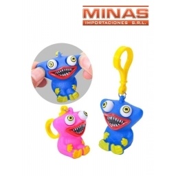 LLAVERO DE MUECO DOS COLORES $75 CU