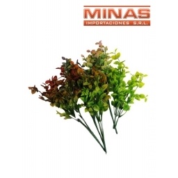 FLOR ARTIFICIAL 7 RAMAS 32 CM POR DOS UNIDADES