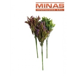 FLOR ARTIFICIAL 30 CM POR DOS UNIDADES