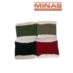 CUELLO  DE DAMA ,4 COLORES FORRADO