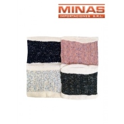 CUELLO 4 COLORES FORRADO,JASPEADO,