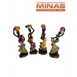 AFRICANAS 16 CM $139,90 C/U