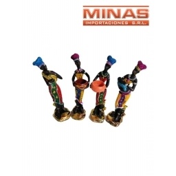 AFRICANAS 16 CM $139,90 C/U