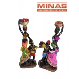 AFRICANAS 16 CM 4 MODELOS