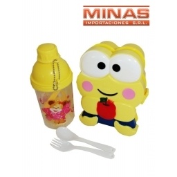 LUNCHERA CON BOTELLA