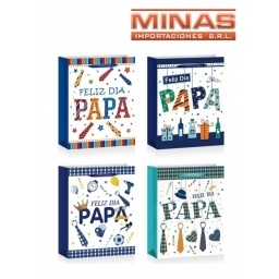 BOLSA PARA REGALO PARA PAPA 18 X 24 CM
