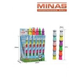 LAPIZ FLUOR VARIOS COLORES $120 CU 30 PCS