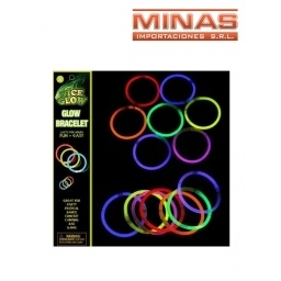 PULSERA CON FLUOR 6 COLORES