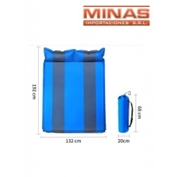 COLCHONETA PARA CAMPING 1.9 M X 1.3 M.