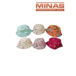 SOMBRERO PARA NIA 6 DISEOS.