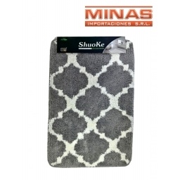 ALFOMBRA DE BAO 40 CM X 60 CM,ARABESCOS.