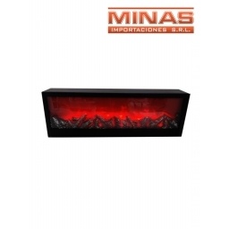 LUZ DECORATIVA LED EFECTO LLAMA DE FUEGO 60 CM X 20 CM,ESTUFA.