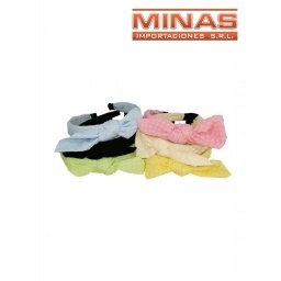 TIARA LISA CON MOO ,SURTIDAS.