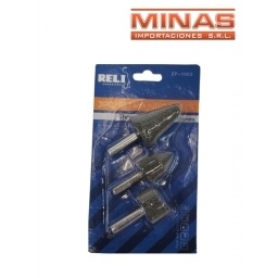 SET DE 3 PIEDRAS MONTADAS.