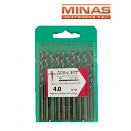 MECHAS PARA METAL 4 MM X 10 UND.