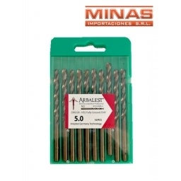 MECHAS PARA METAL 5 MM X 10 UND.