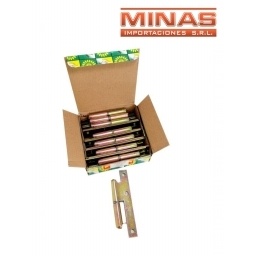 BISAGRA H DERECHA 110 mm X 2,3 mm X 12 UND. $ 20 C/U.