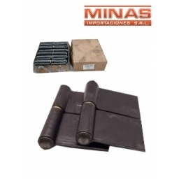 BISAGRA POMELA 70 mm X 2.5 mm X 10 UND,NEGRA, $ 35 CU.