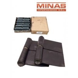 BISAGRA POMELA 90 mm X 2.5 mm X 10 UND,NEGRA, $ 45 C/U.