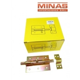 PASADOR DE PUERTA DE 10 CM X 12 UND,BRONCE,$ 64,90 CU.