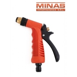 PISTOLA PARA RIEGO, NARANJA.