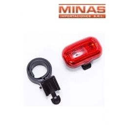 LINTERNA TRASERA DE BICICLETA,ROJO.