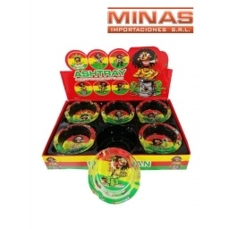 CENICERO RASTAMAN X 6 UND, $120 CU.