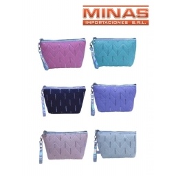 NECESER O CARTUCHERA,6 COLORES.