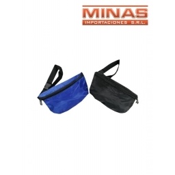 RIONERA DE UN CIERRE, 2  COLORES ,AZUL MARINO Y NEGRO.