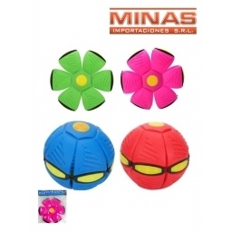PELOTA OVNI VOLADORA X  24 CM.