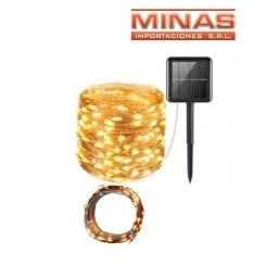 LUZ LUCIERNAGA SOLAR X 10 MT,CALIDAS.