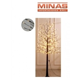 ARBOL DE 300 L.CALIDAS X 1,6 M,BASE MARRON.