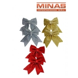 MOAS DE 15 CM X 2 PCS, 3 COLORES.
