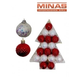 ESF. NAV. 3 CM X 17 PCS., ROJOTORNASOL.