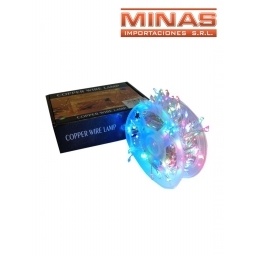 LUCES DE 300 LAMPARAS X 10 M, MULTICOLOR 220V