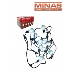 GUIRNALDAS DE LUCES 5M 10 LUCES 220V